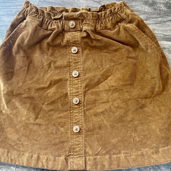 Crew Cuts corduroy brown skirt - Picture 2 of 7